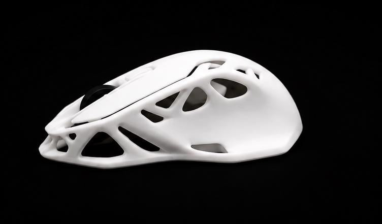 Sculptural Lattice Mouse – Fully Functional Ergonomic PC Mouse – Unique Artisan Desk Accessory