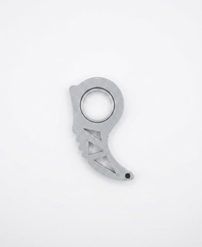 Karambit Fidget Spinner Keychain | Stress Relief Toy | No Bearings Needed | Blunt Plastic Novelty Gift
