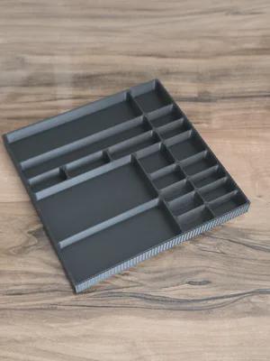 Parts Organizer Tray | Multi-Compartment Screw Tray | Phone Repair Tool | Electronics Workbench Organizer | Screws & Components Holder