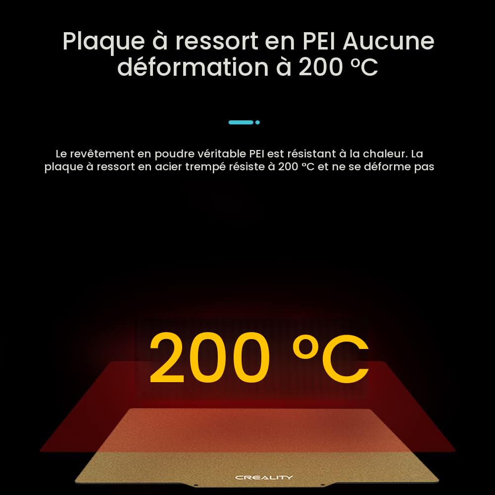 Textured PEI Magnetic Print Bed (235x235mm)