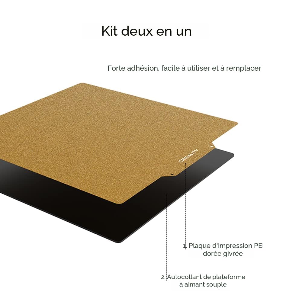 Textured PEI Magnetic Print Bed (235x235mm)