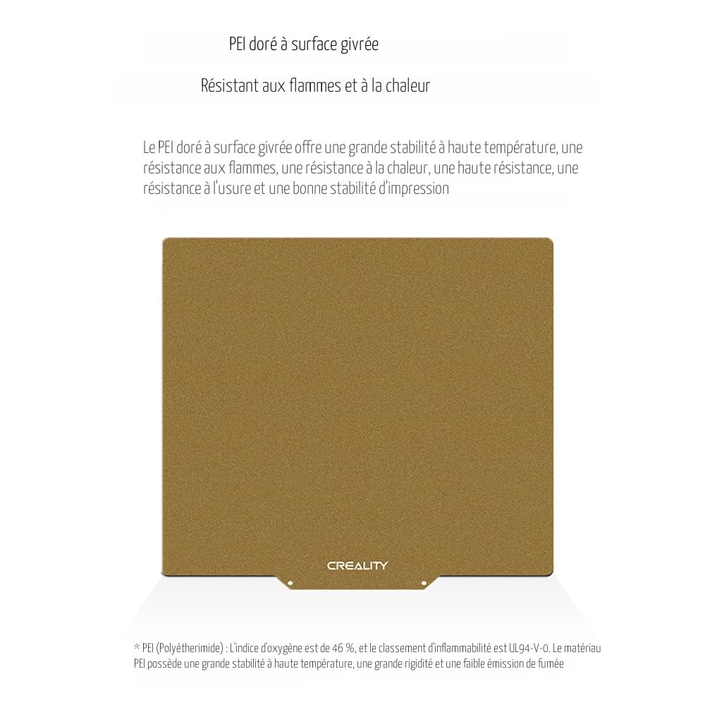 Textured PEI Magnetic Print Bed (235x235mm)