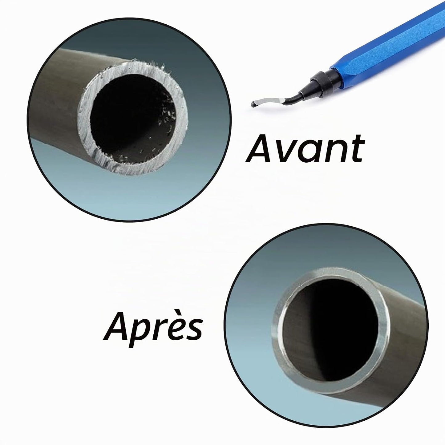 Kit d Outils de Nettoyage et Ebavurage (10 pcs)