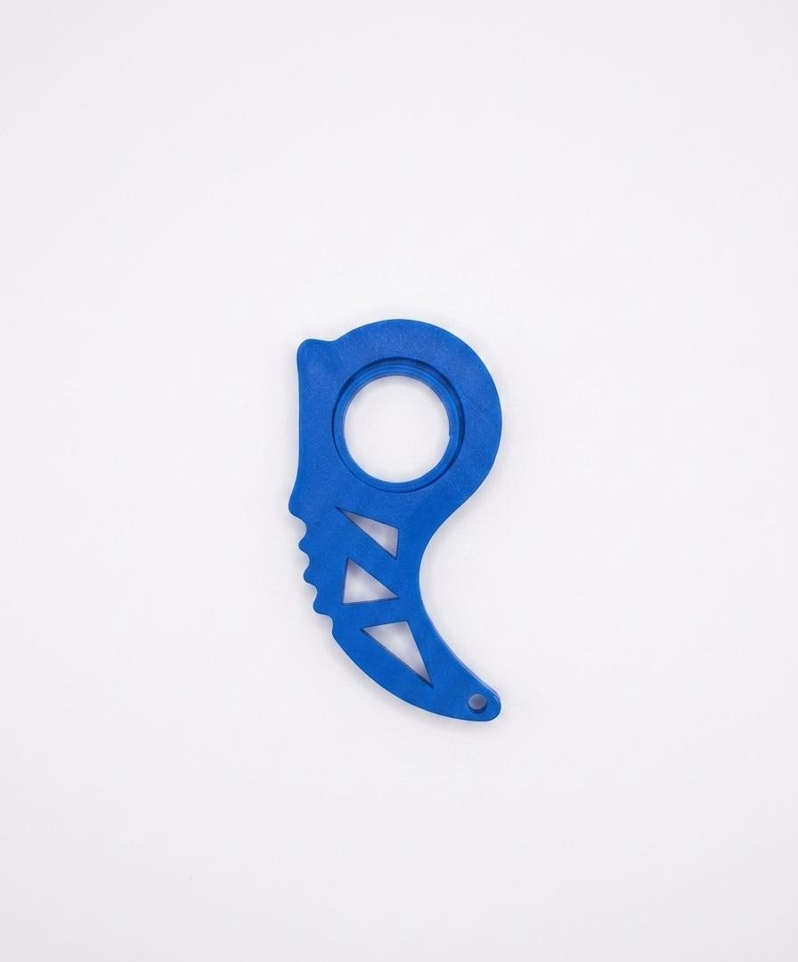 Karambit Fidget Spinner Keychain | Stress Relief Toy | No Bearings Needed | Blunt Plastic Novelty Gift