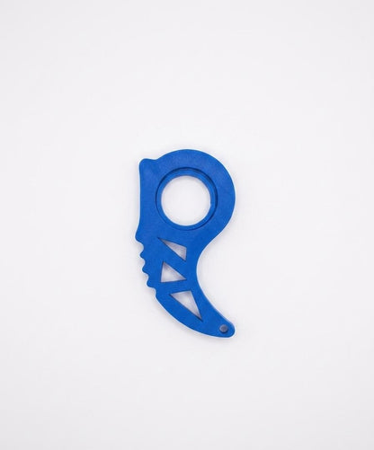 Karambit Fidget Spinner Keychain | Stress Relief Toy | No Bearings Needed | Blunt Plastic Novelty Gift