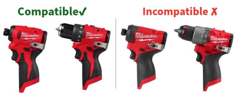 Milwaukee Packout Insert for M12 Drill, Impact, Subcompact and Batteries, Tool Box Organizer, Custom Packout Mod