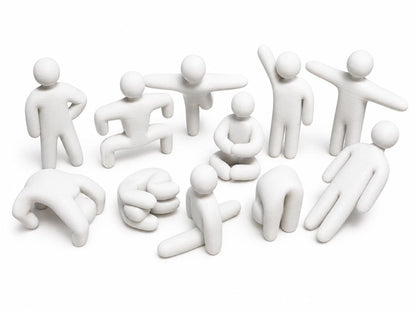 Mecha Chameleon Set | 11 Poses Paintable Figures | DIY Collectible Hide-and-Seek | Gamer Desk Decor |