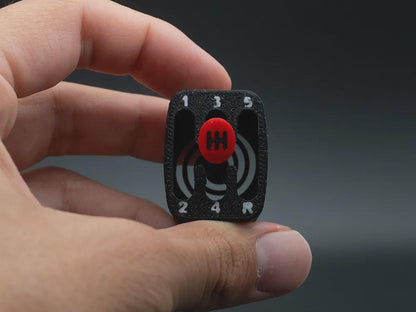 6-Speed Gear Shift Fidget Toy | Manual Car Shifter Desk Toy | Mechanical Fidget Shifter for Car Lovers, ADHD, Stress Relief